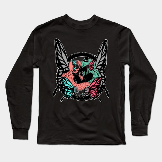 Vocaloid- Magnet Long Sleeve T-Shirt by Yami11